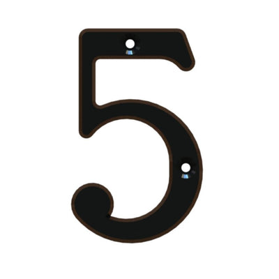 Número 5 Estándar 8,5cm Rustico