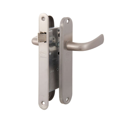 Cerradura Embutida Futura B40 Simple Paso Inoxidable