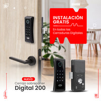 NUEVO Cerrojo Digital Sobreponer 200 - Apertura Códigos/huella