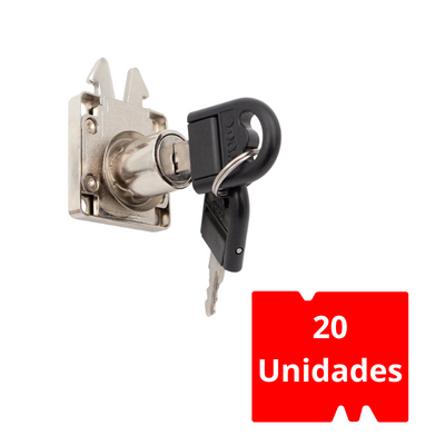 Pack 20 Cerradura de Muebles DGM/ Mod. D-20