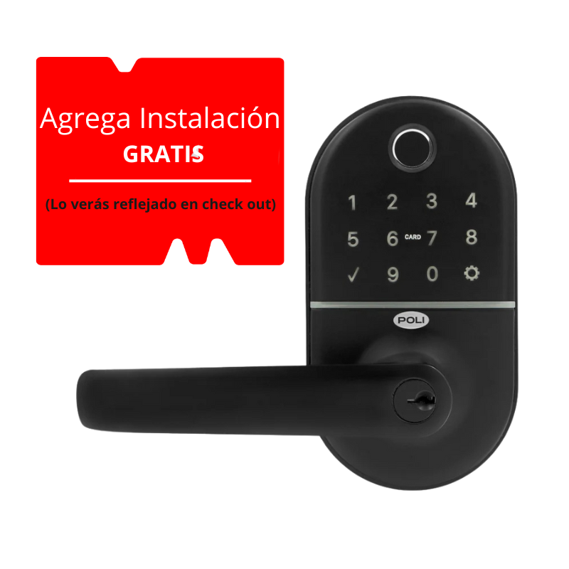 Smart Pack Cerradura Digital Smart 1200 + Hub Poli Home