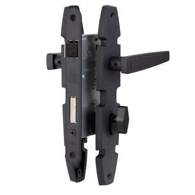 chapa embutida para baño negro