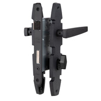 chapa embutida para baño negro