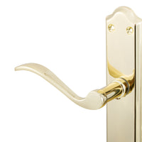 Cerradura Embutida Anna B40 Bronce para Puerta de Acceso Derecha con Manilla Interior
