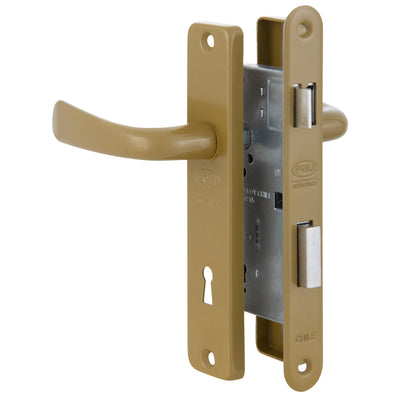 chapa de dormitorio color bronce
