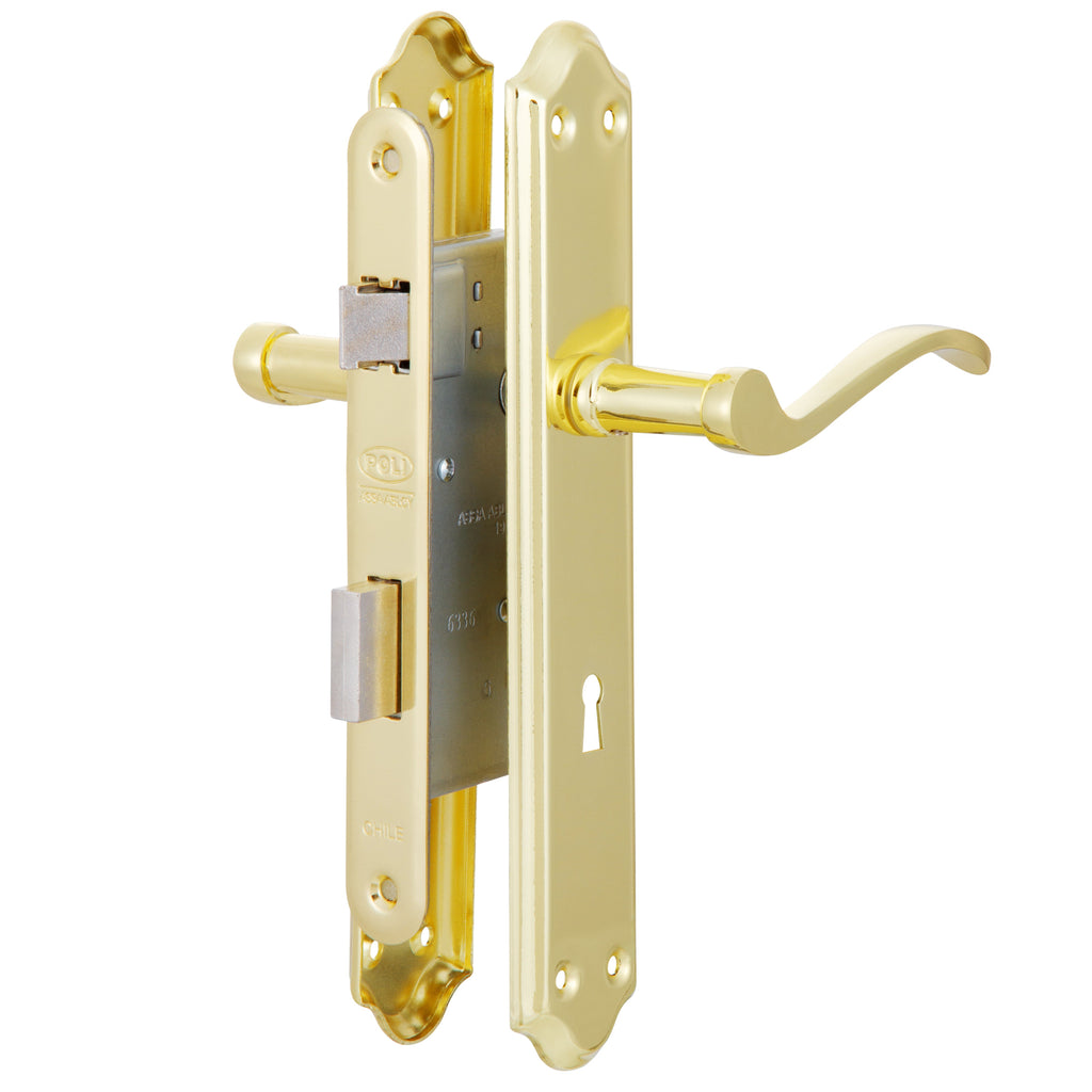 Cerradura Embutida Anna B40 Bronce de Dormitorio