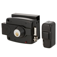 cerradura con luz led para vista de puerta abierta 