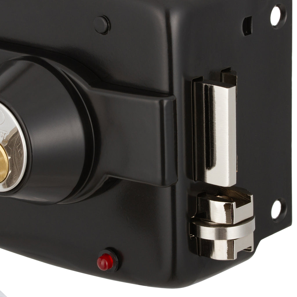 Kit Cerradura Eléctrica 3010 LED Full con Pulsador| Indicador Puerta Abierta o Cerrada