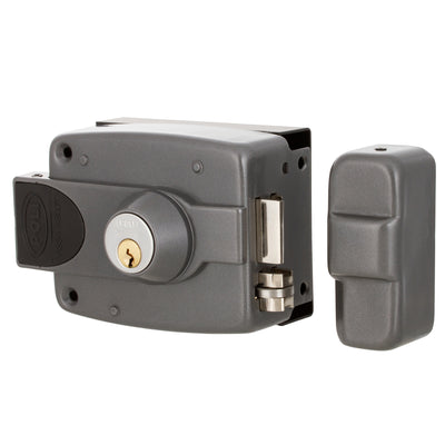 Cerradura Sobreponer Eléctrica Poli 3010 Cilindro Ajustable