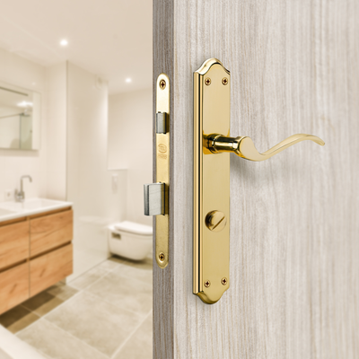 Cerradura Embutida Anna B40 Bronce de Baño