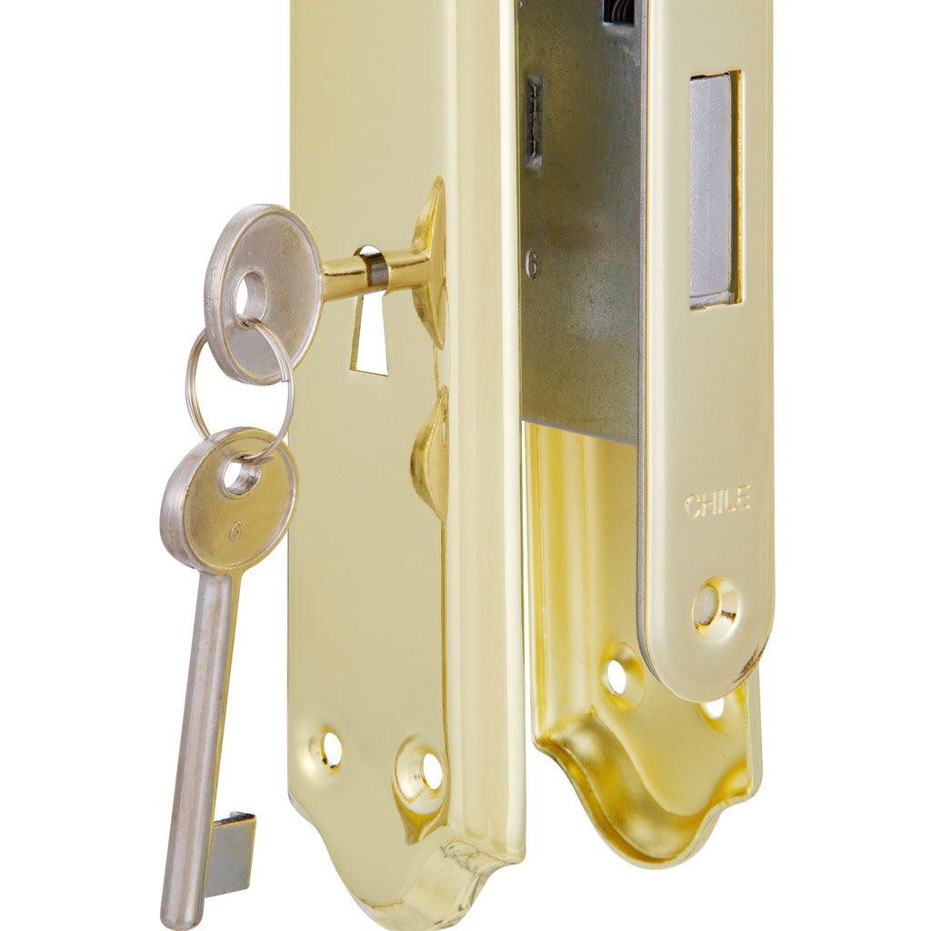 Cerradura Embutida Anna B40 Bronce de Dormitorio
