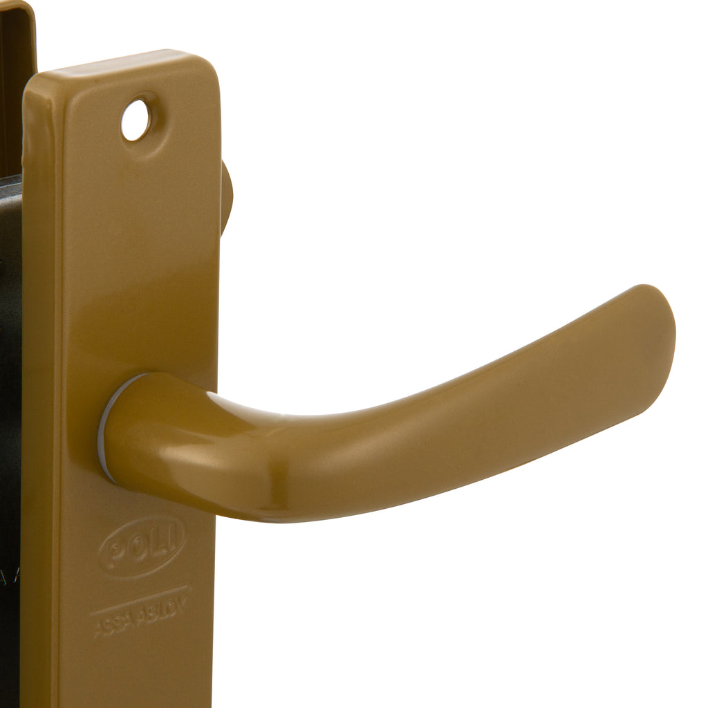 cerradura para puerta interior color bronce