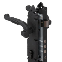 Cerradura Embutida Rústica B40 para Oficina Negro