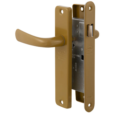 cerradura para interior color bronce