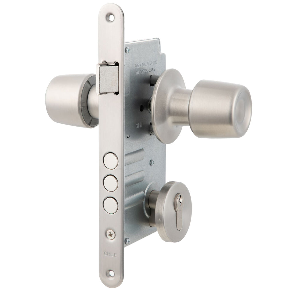 Cerradura Embutida Urbano B60 Inoxidable de Oficina