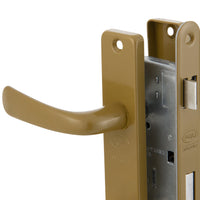 cerradura para puerta interior de color bronce