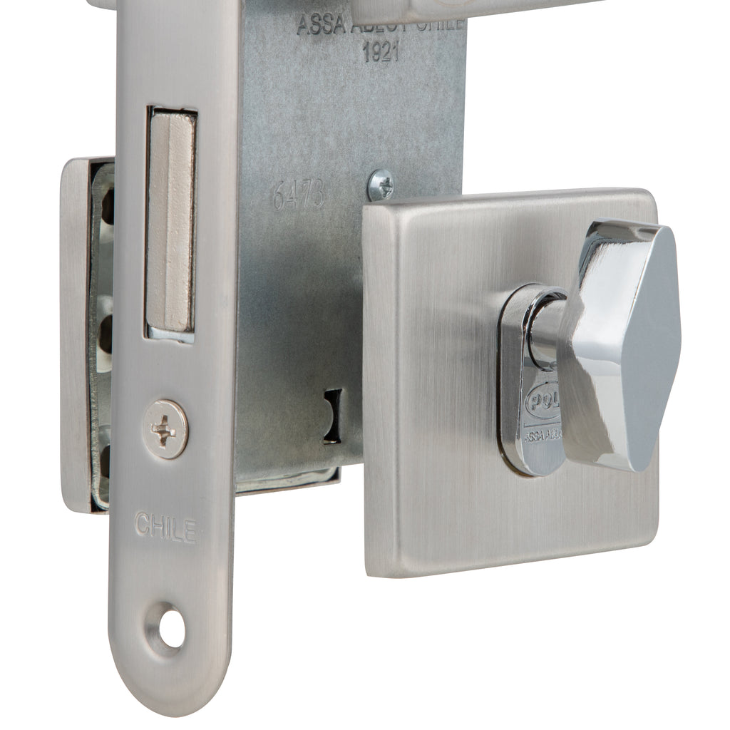 Cerradura Embutida Piano B40 Inoxidable de Baño