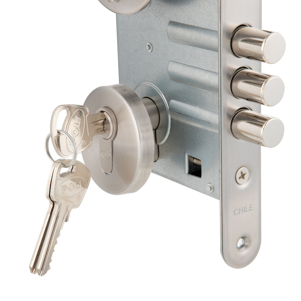 Cerradura Embutida Urbano B60 Inoxidable de Oficina