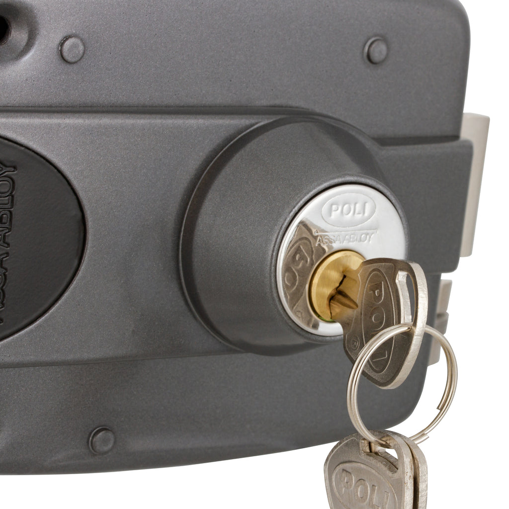 Kit Cerradura Sobreponer Eléctrica 3010 Control Remoto