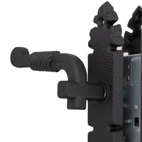 Cerradura Embutida Rústica B40 Negra de Dormitorio