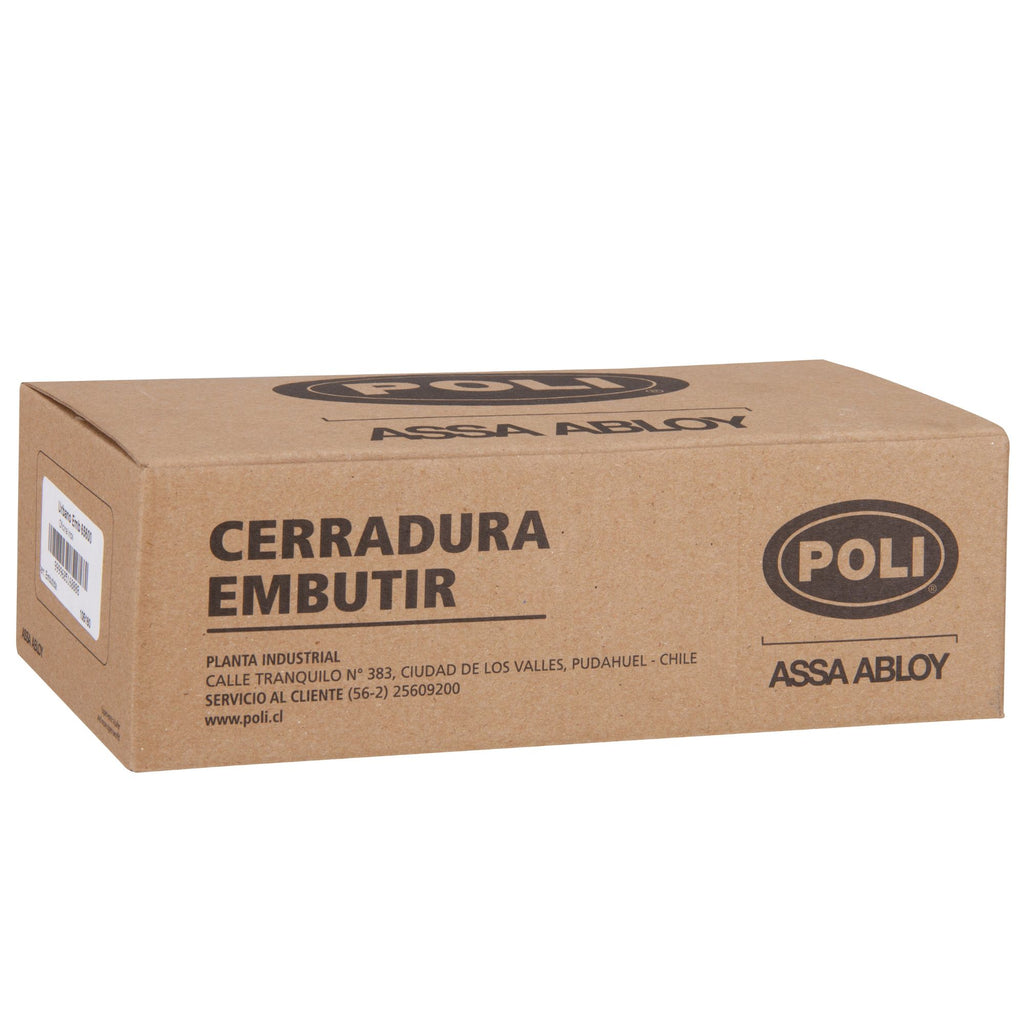 Cerradura Embutida Urbano B60 Inoxidable de Oficina