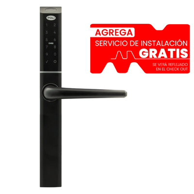 Cerradura Digital Poli Smart 1300- apertura Huella/tarjeta/código