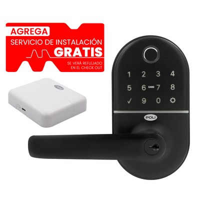 Smart Pack Cerradura Digital Smart 1200 + Hub Poli Home