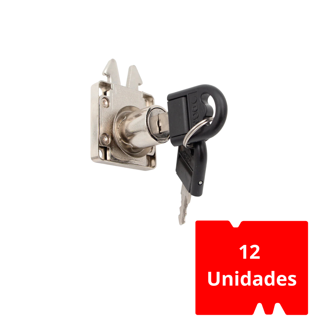 Pack 12 Cerraduras de Muebles DGM/ Mod. D-20