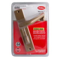 chapa de baño bronce b40