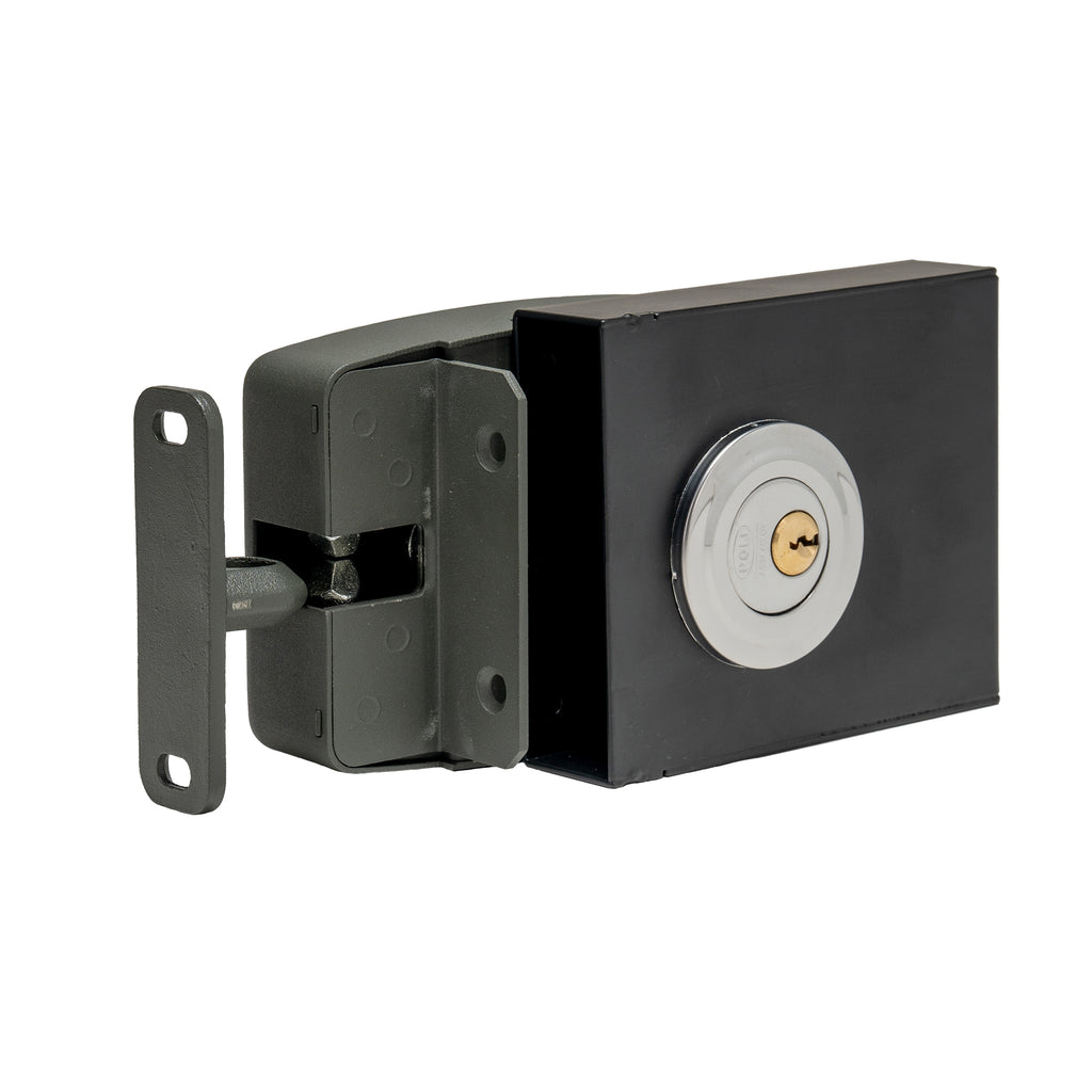 Cerradura Sobreponer Mecánica Poli AUTOMA 3100 Para Puertas Correderas y Abatir