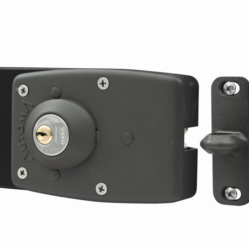 Cerradura Sobreponer Mecánica Poli AUTOMA 3100 Para Puertas Correderas y Abatir