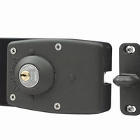 Cerradura Sobreponer Mecánica Poli AUTOMA 3100 Para Puertas Correderas y Abatir