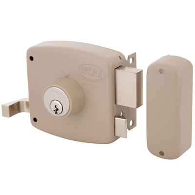 Cerradura Sobreponer Mecánica 1994 Cerrojo Macizo para Puertas de Acceso y Reja