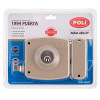 Cerradura Sobreponer Mecánica 1994 Cerrojo Macizo para Puertas de Acceso y Reja
