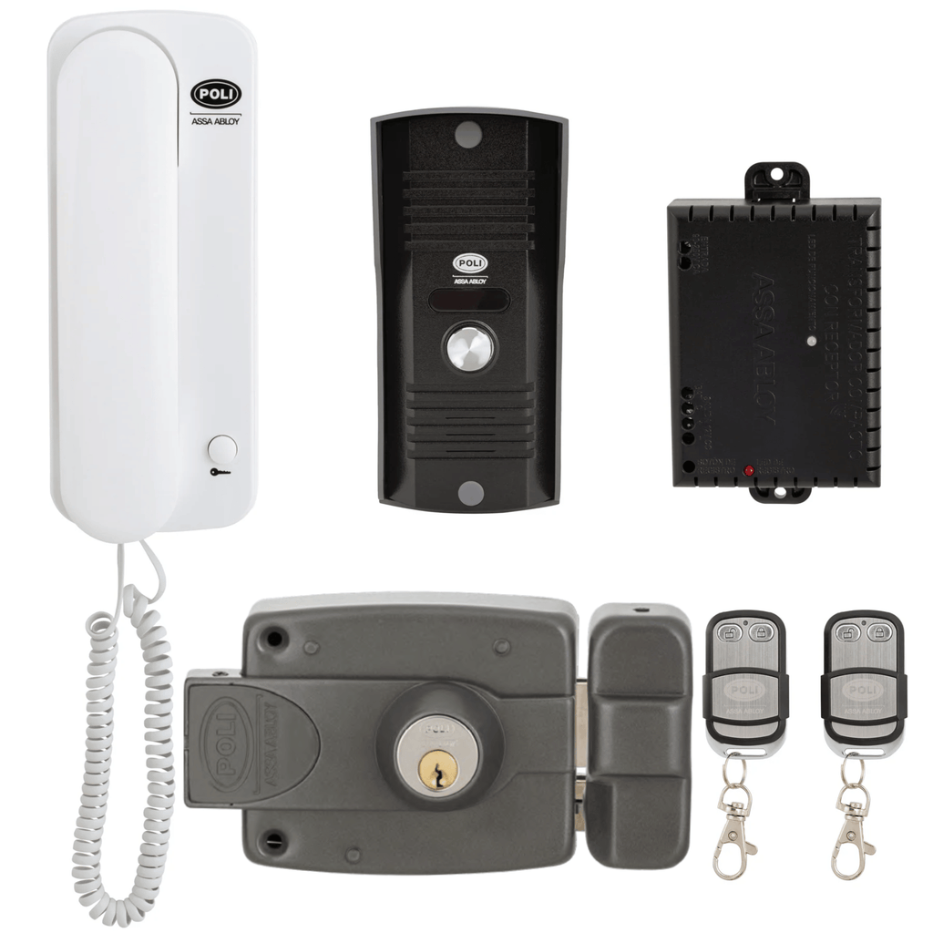 Kit Cerradura Eléctrica 3010 Portero Control Remoto