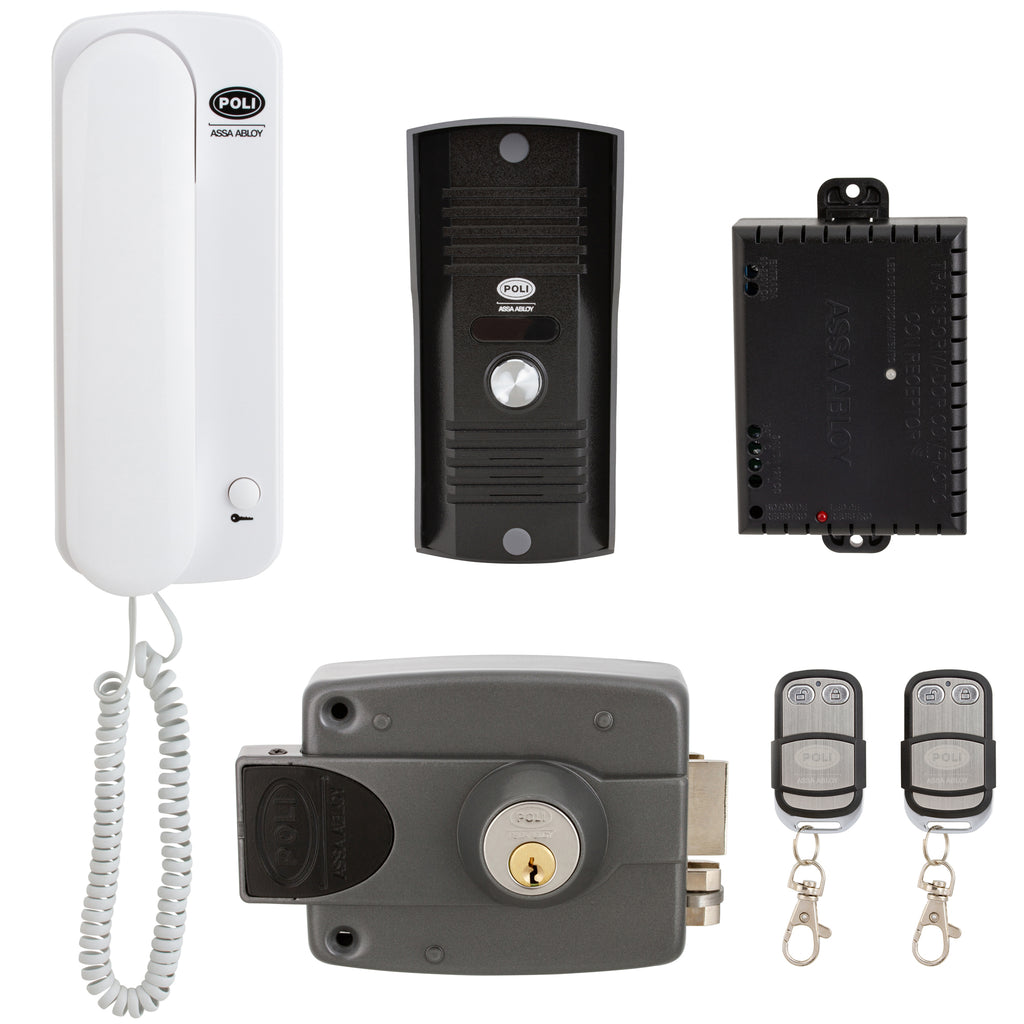Kit Cerradura Eléctrica 3010 Portero Control Remoto