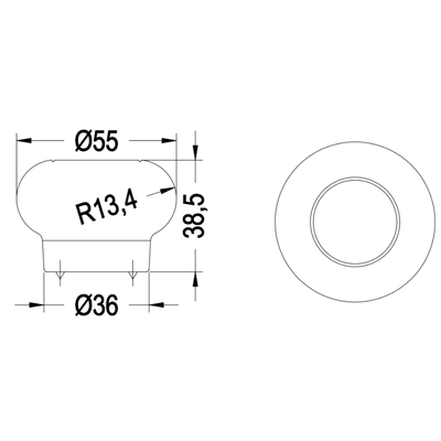 Perillón Clásico Bronce