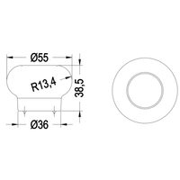 Perillón Clásico Bronce