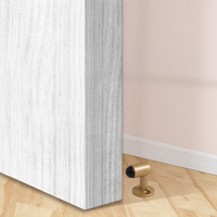Tope Puerta 701 Curvo Bronce