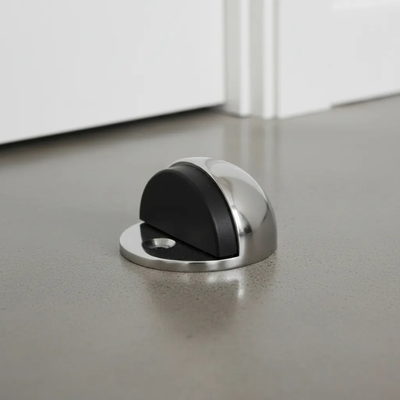 Tope Puerta Media Luna Níquel