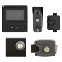 Kit Videoportero + Cerradura Sobreponer Eléctrica 3010