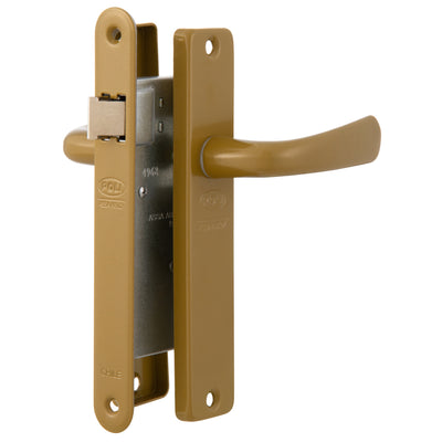 Cerradura Embutida Clásica B40 Simple Paso Bronce