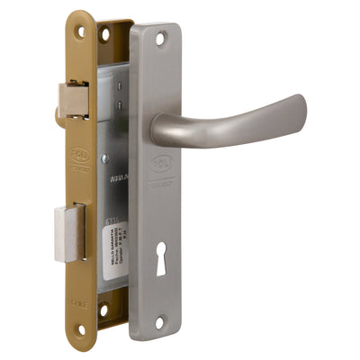Cerradura Embutida Clásica B40 Loggia Llave Bronce-Inoxidable