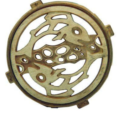 Rejilla Pileta Redonda 110mm Bronce