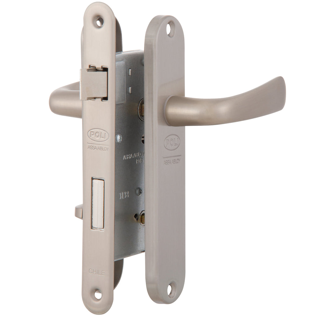 Cerradura Embutida Futura B40 Loggia Perilla Inoxidable
