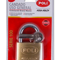Candado Bronce Estándar P/160 60mm Bronce