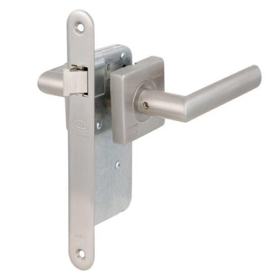 Cerradura Embutida Piano B40 Simple Paso Inoxidable