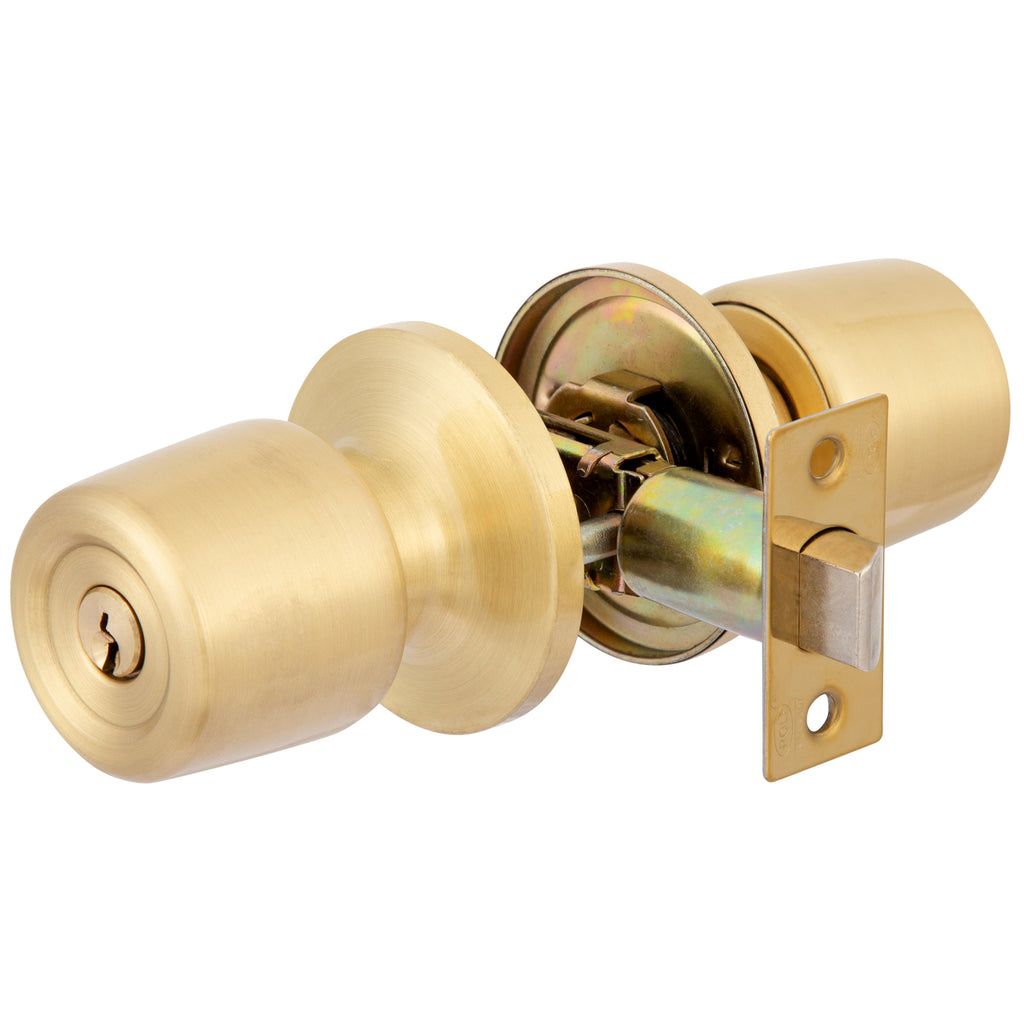 Cerradura Tubular 8000 Acceso Principal Bronce
